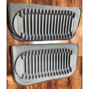 Portable Dish Dryer Rack and Mat Set of 2